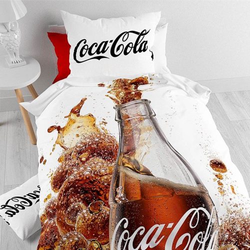 Coca Cola flanel dekbedovertrek