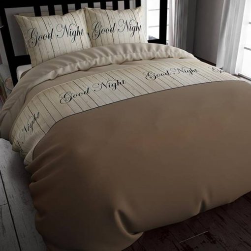 Dreamhouse Bedding Wood Goodnight flanel dekbedovertrek