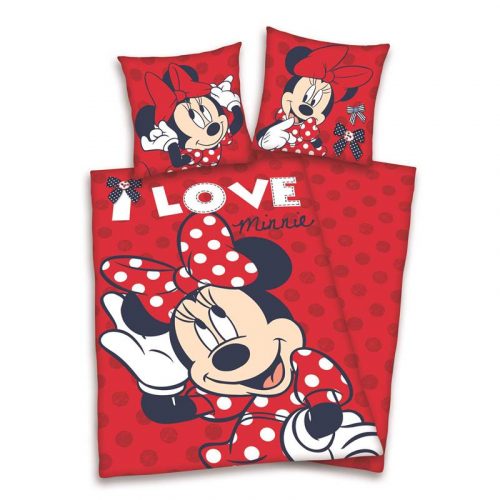 Minnie Mouse flanel dekbedovertrek