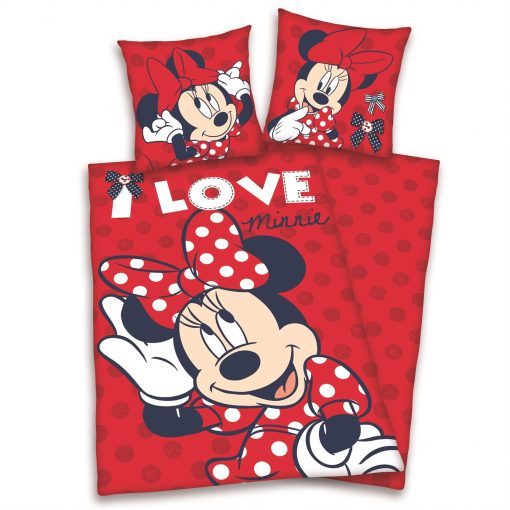 Minnie Mouse flanel dekbedovertrek